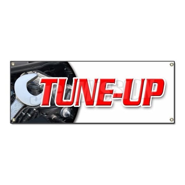 Signmission TUNE UP BANNER SIGN repair diagnosis fix signs auto car service repair B-Tune Up - main